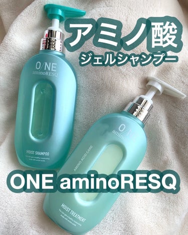 毎日のヘアケアでサロン帰りの髪へ！
アミノレスキューシャンプー&トリートメント！
-------------------------
ONE aminoRESQ モイストシャンプー
400mL  1,5