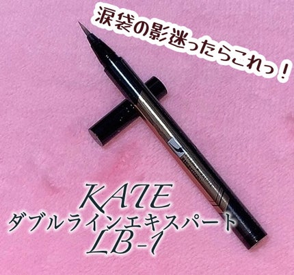 ダブルラインエキスパート/KATE/リキッドアイライナーを使ったクチコミ(1枚目)