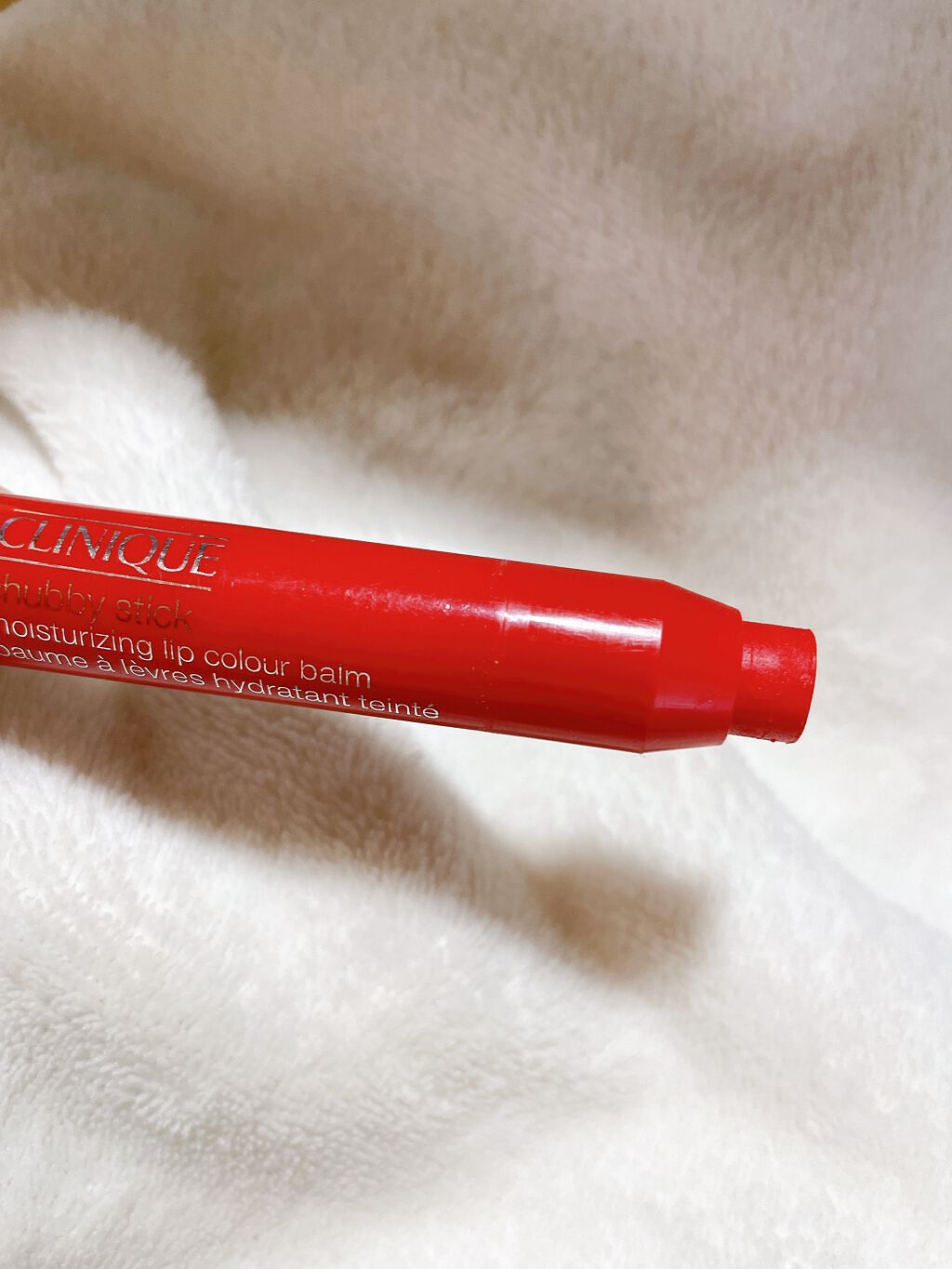 チャビー スティック モイスチャライジング リップ カラー バーム/CLINIQUE/口紅を使ったクチコミ(2枚目)