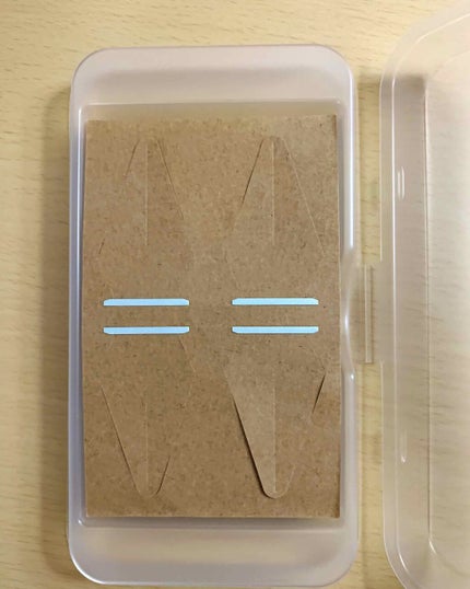 カンタン80/メザイク/二重まぶた用アイテムを使ったクチコミ(3枚目)