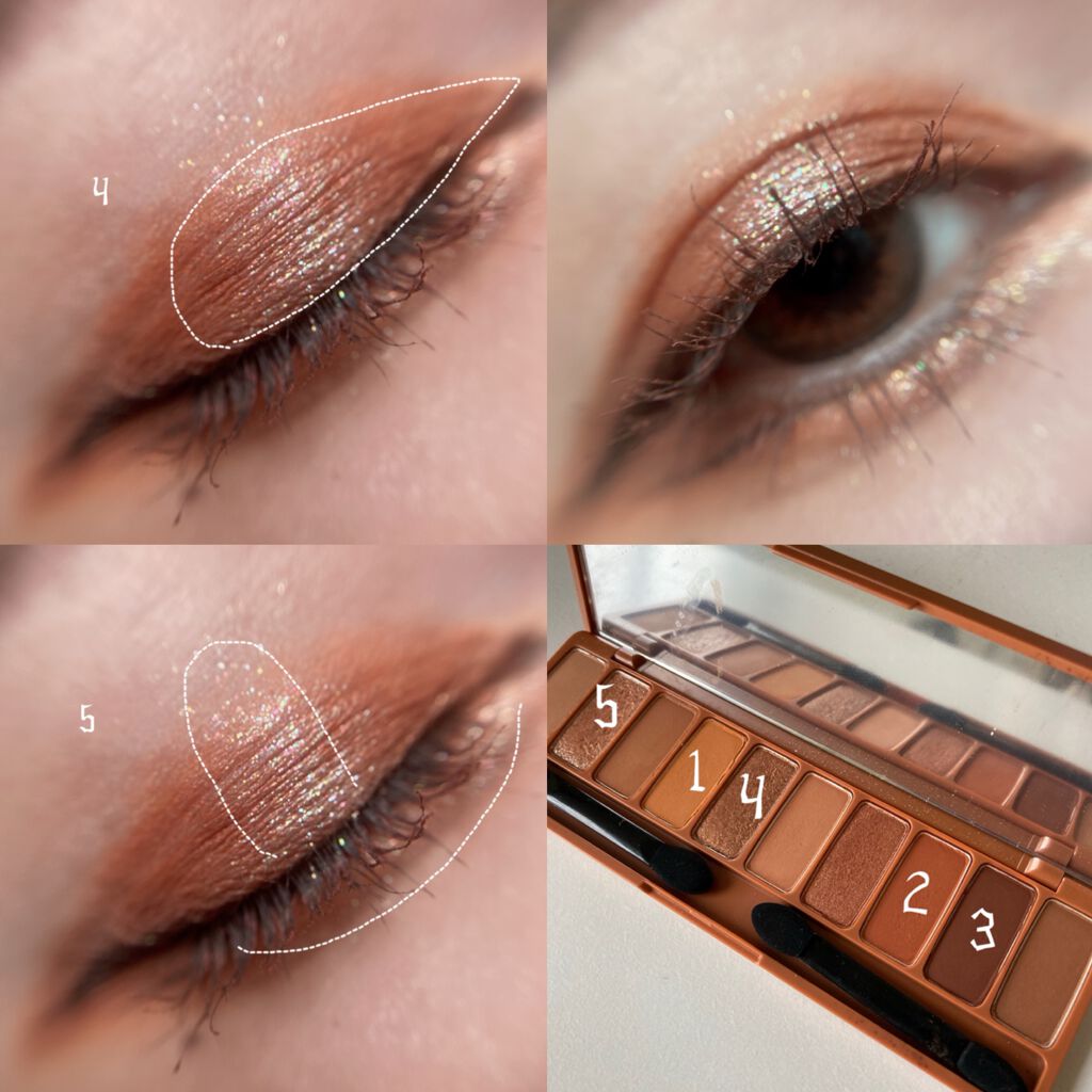 プレイカラー アイシャドウ/ETUDE/アイシャドウパレットを使ったクチコミ(3枚目)