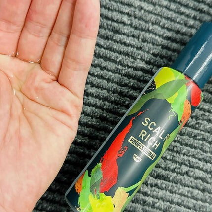 スカルプリッチ プロフェッショナル/日清食品/頭皮ローションを使ったクチコミ(4枚目)