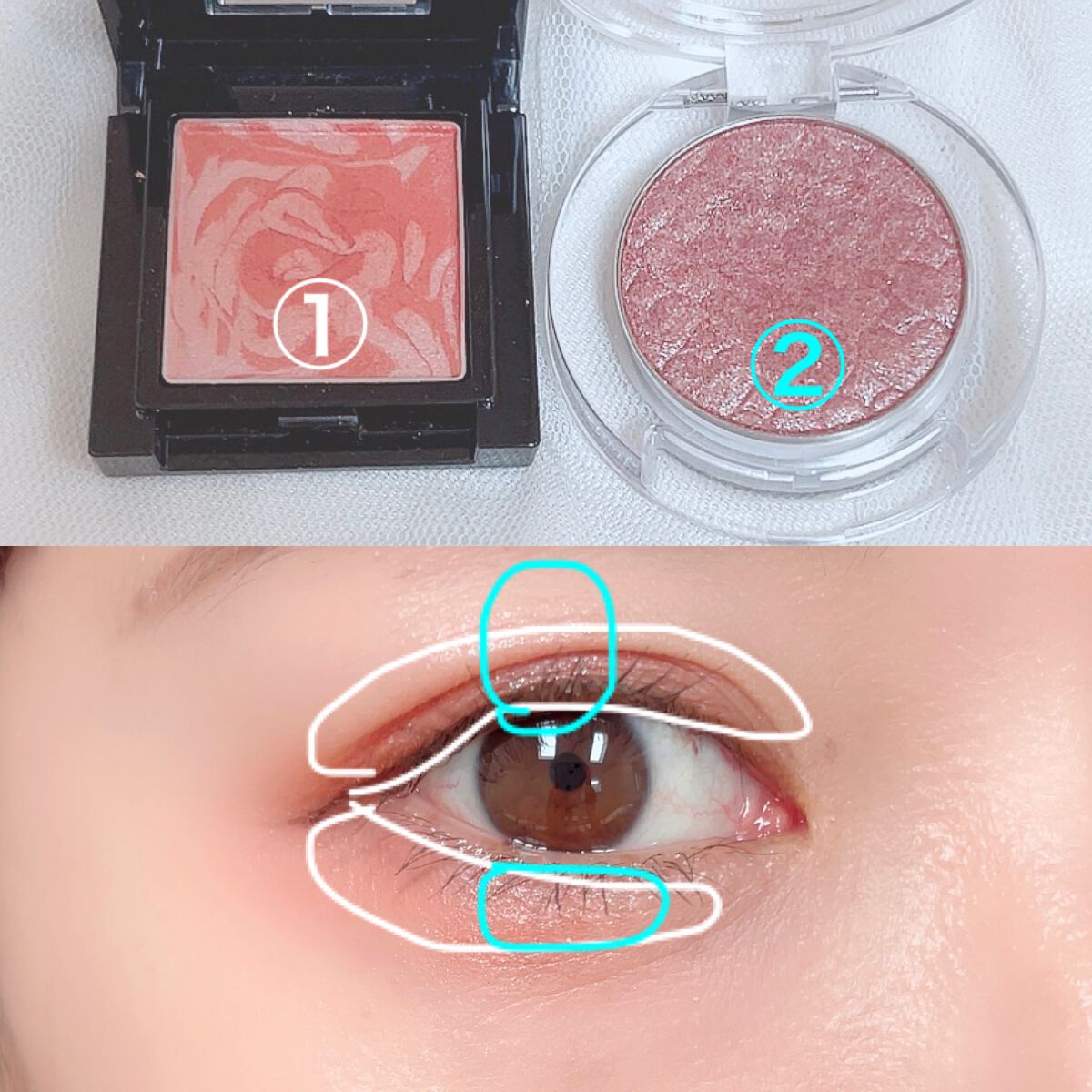 ルックアット マイアイジュエル/ETUDE/単色アイシャドウを使ったクチコミ（3枚目）