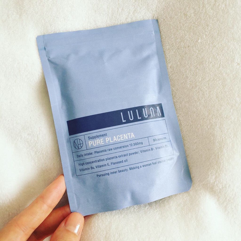 PURE PLACENTA/LULUNA/美容サプリメントを使ったクチコミ(1枚目)