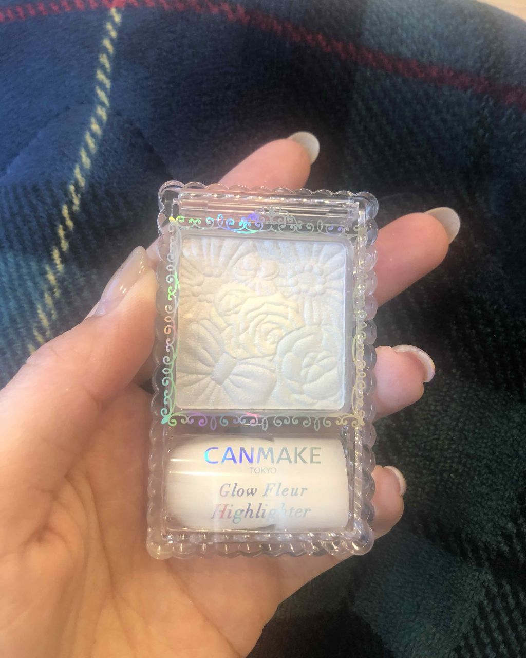グロウフルールハイライター/キャンメイク/パウダーハイライトを使ったクチコミ（1枚目）