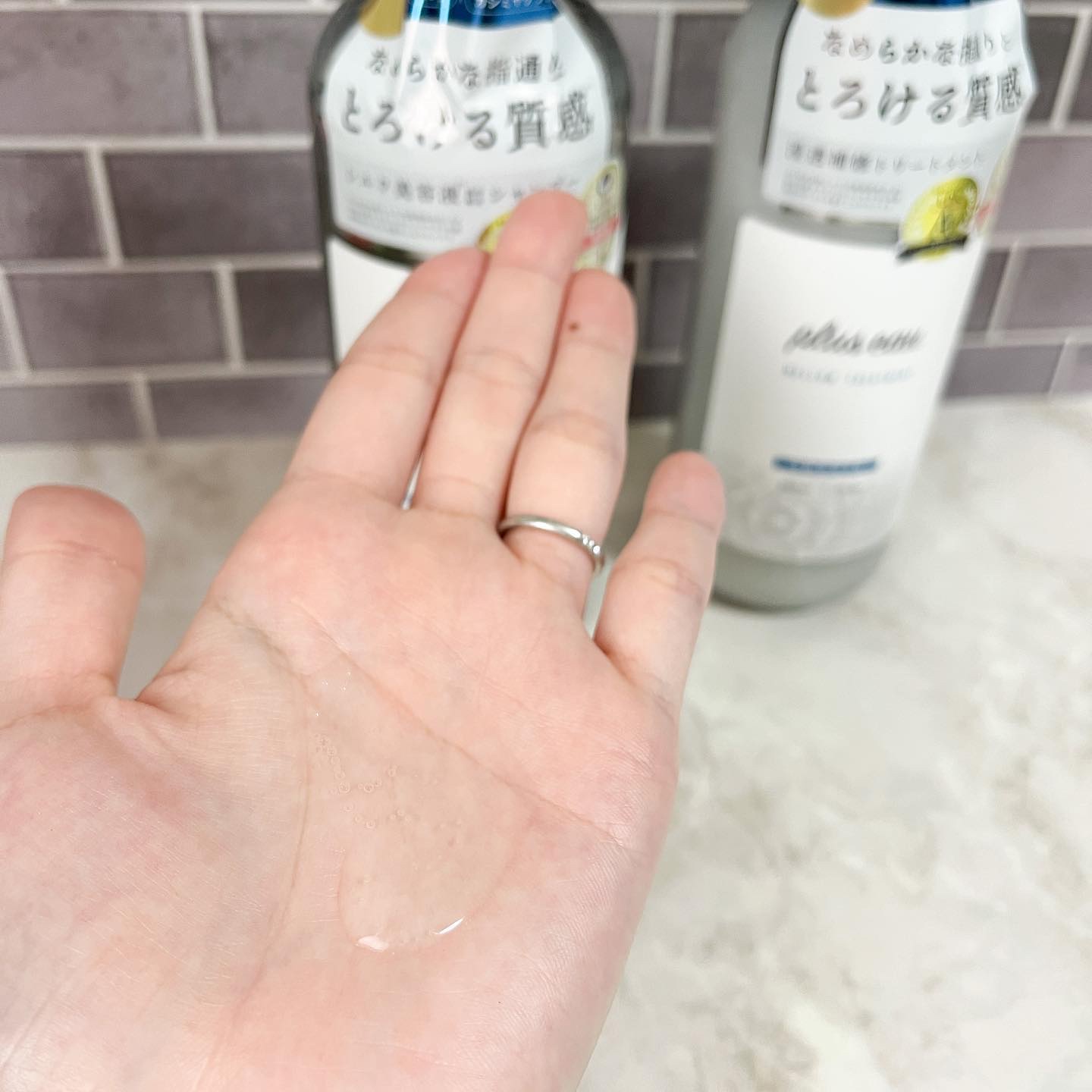 メロウシャンプー/メロウトリートメント/plus eau/市販シャンプーを使ったクチコミ（2枚目）