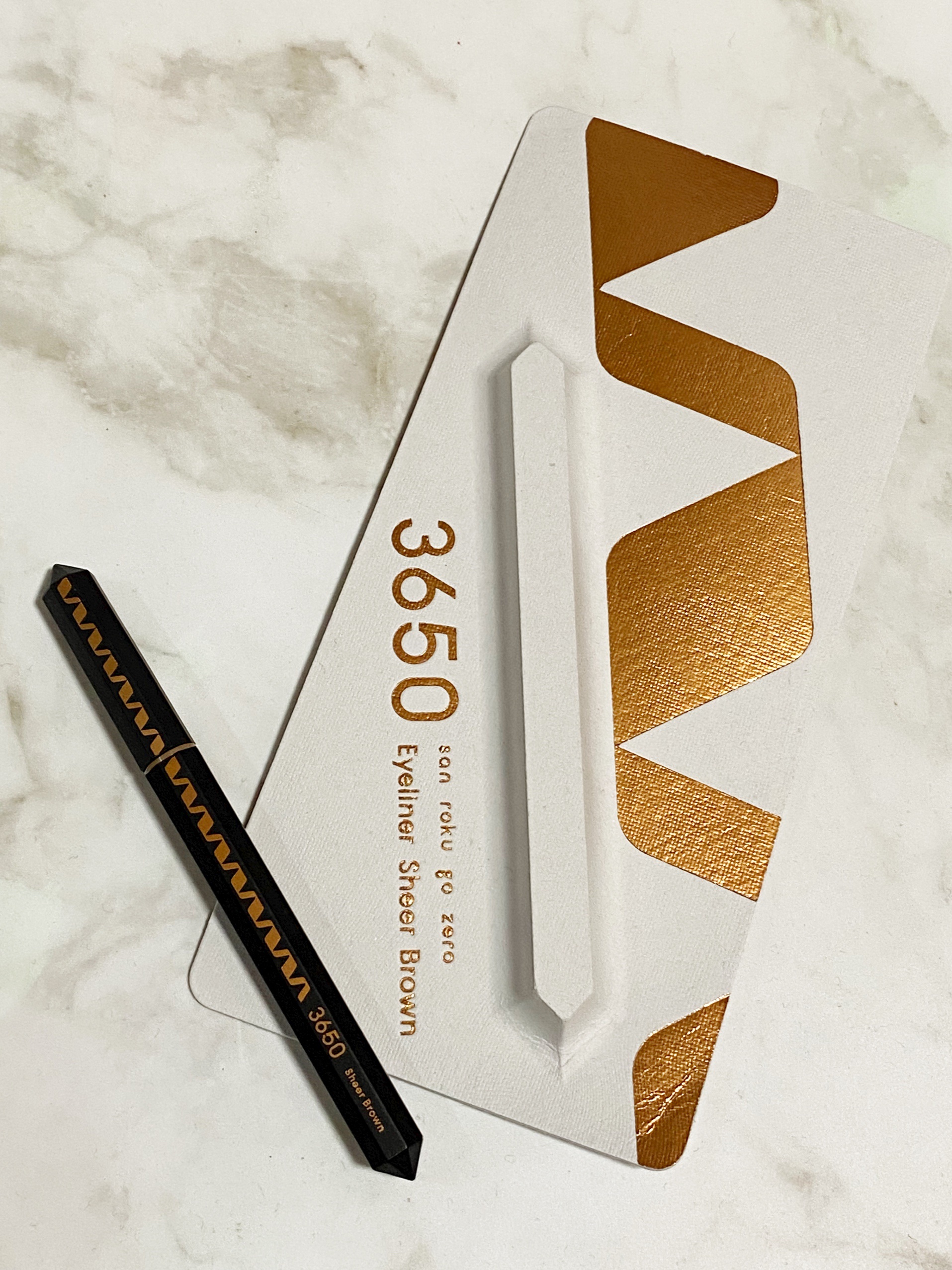 リキッドアイライナー  シアーブラウン(Sheer Brown)/3650/リキッドアイライナーを使ったクチコミ（1枚目）