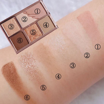 プロ アイパレット ミニ/CLIO/アイシャドウパレットを使ったクチコミ(3枚目)