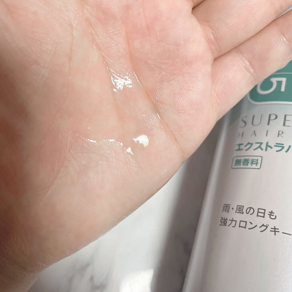 スーパーキープヘアスプレイ<エクストラハード> 無香料/VO5/ヘアスプレーを使ったクチコミ(2枚目)