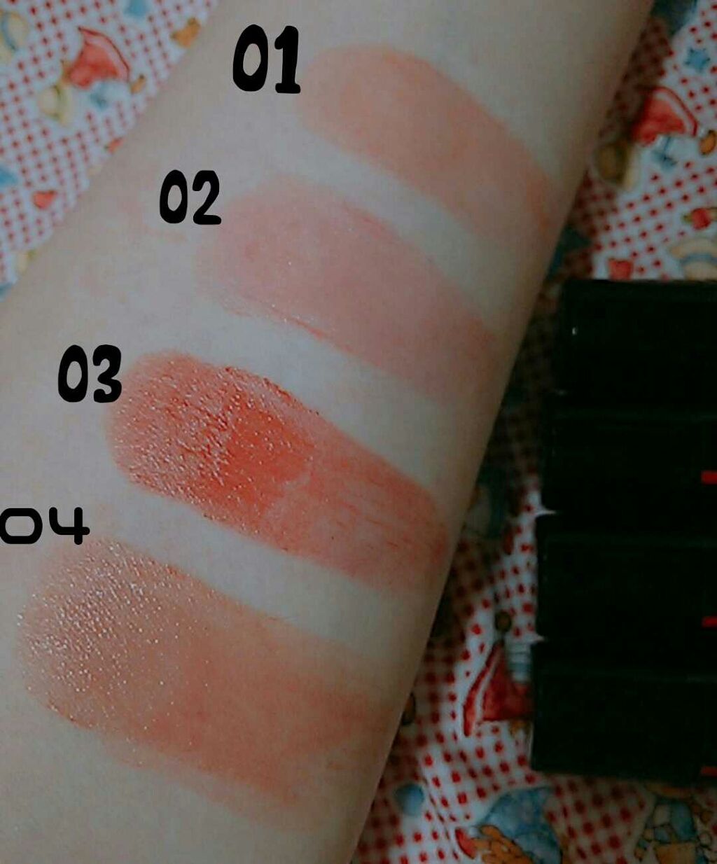 ATオイルインリップ/セリア/口紅を使ったクチコミ（2枚目）