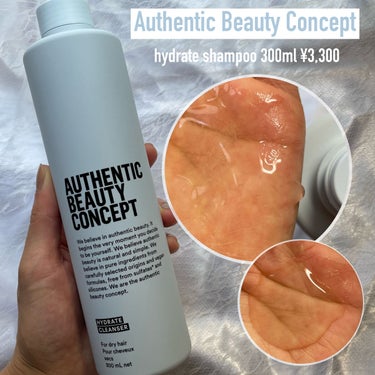 AUTHENTIC BEAUTY CONCEPT ハイドレート シャンプー／コンディショナーのクチコミ「\ドイツ生まれのヴィーガンヘアケア🇩🇪✨/

Authentic Beauty Concept.....」（3枚目）