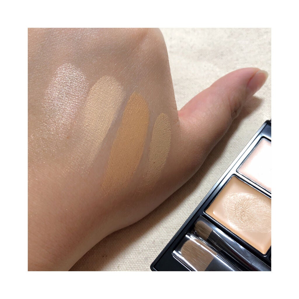 トーンパーフェクティング パレット/DECORTÉ/パレットコンシーラーを使ったクチコミ(2枚目)