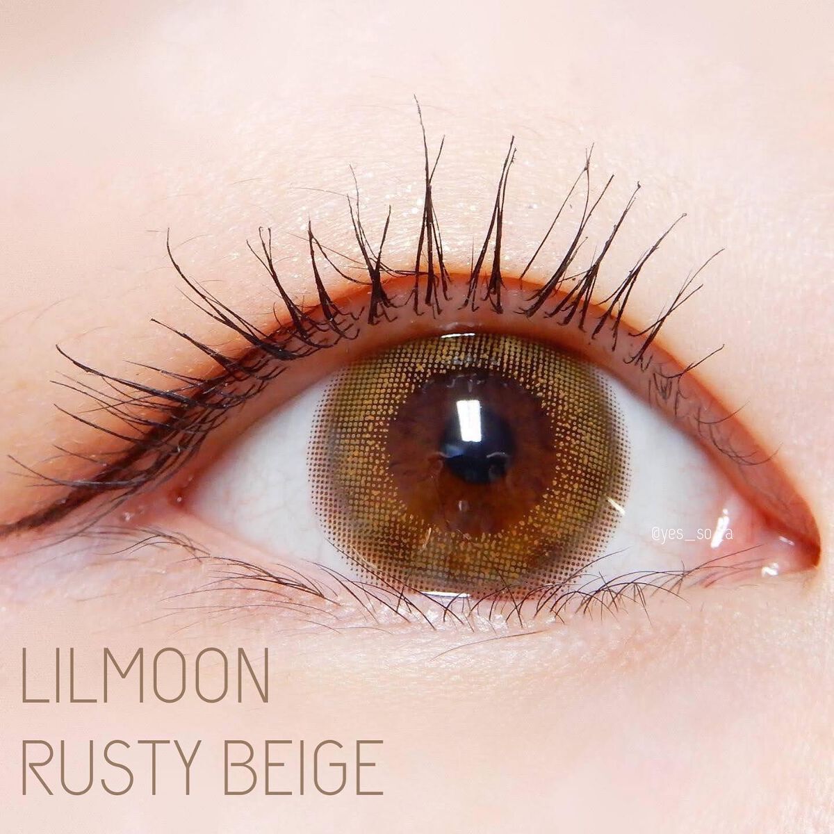 LIL MOON 1day/LILMOON/ワンデー（１DAY）カラコンを使ったクチコミ（1枚目）