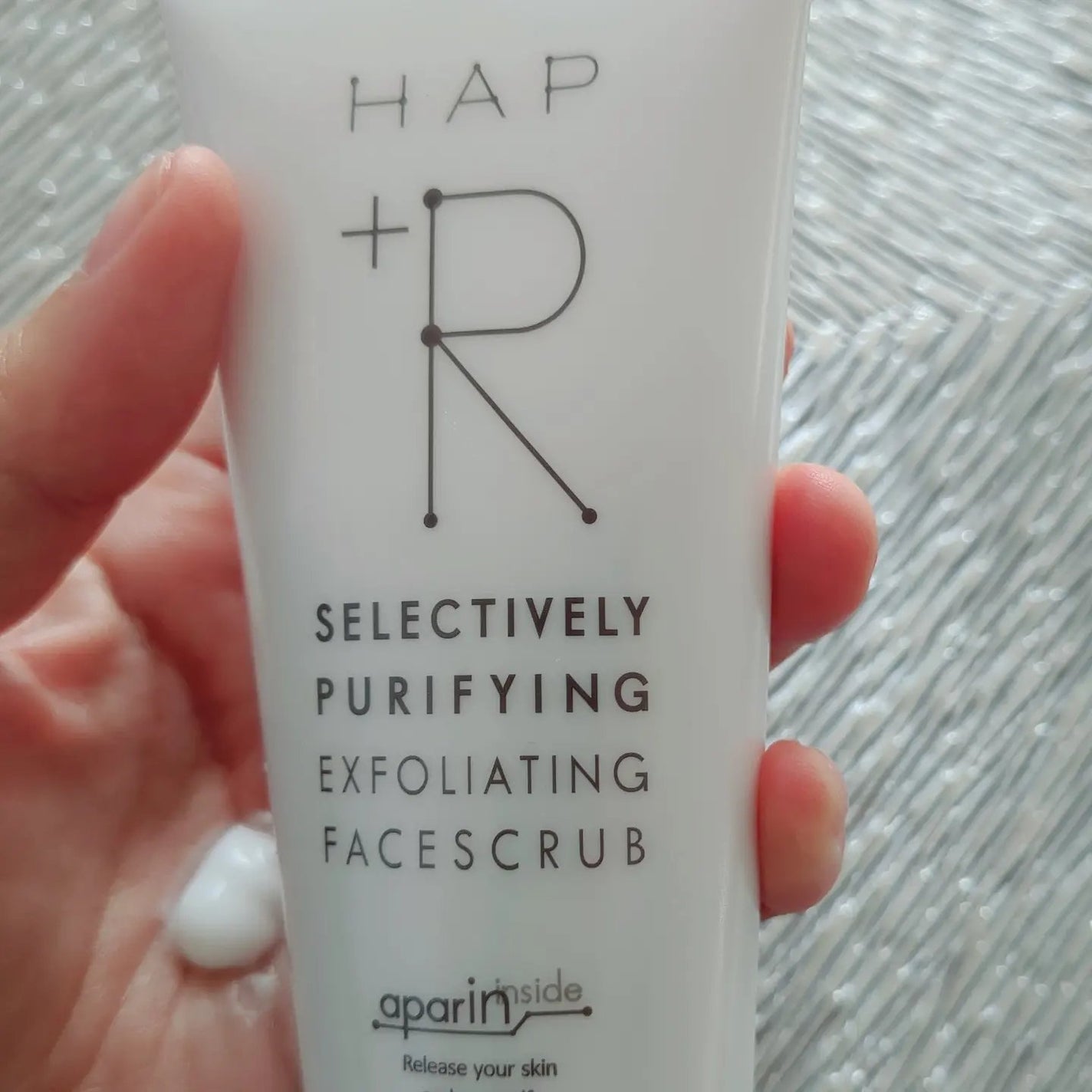 フェイススクラブ /HAP+R/スクラブ・ゴマージュを使ったクチコミ(2枚目)