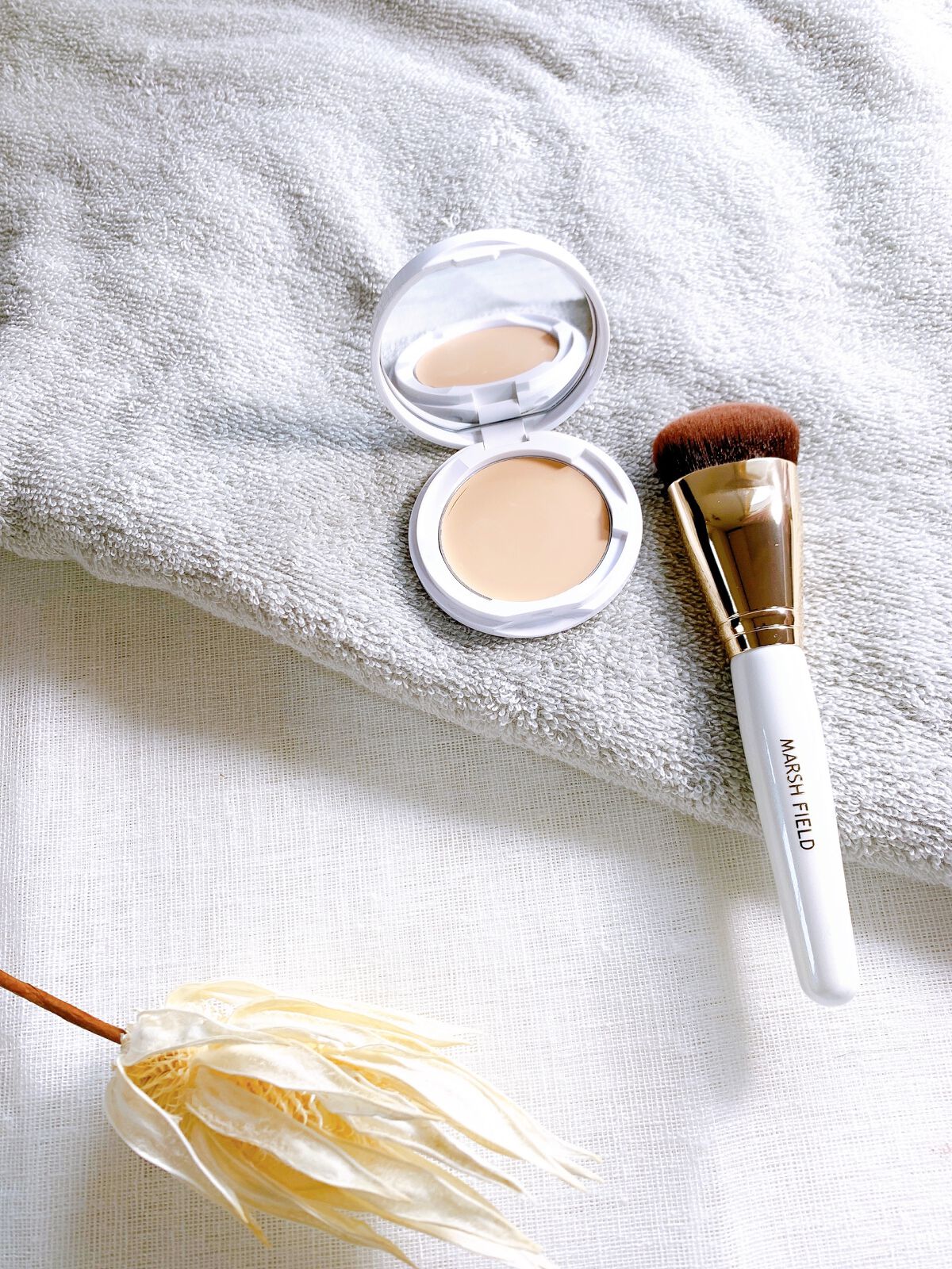 マーシュフィールド スリーウェイファンデブラシ/マーシュ・フィールド/メイクアップを使ったクチコミ（3枚目）