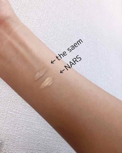 ラディアントクリーミーコンシーラー/NARS/リキッドコンシーラーを使ったクチコミ(2枚目)