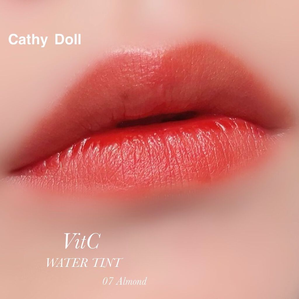 Vit C ウォーターティント/CathyDoll/リップティントを使ったクチコミ(5枚目)