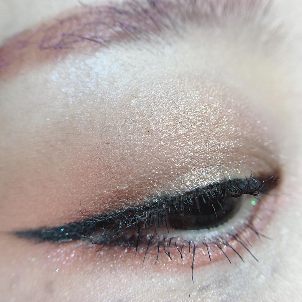 カリグラフィック アイライナー ダーク ブラウン/shu uemura/リキッドアイライナーを使ったクチコミ（3枚目）