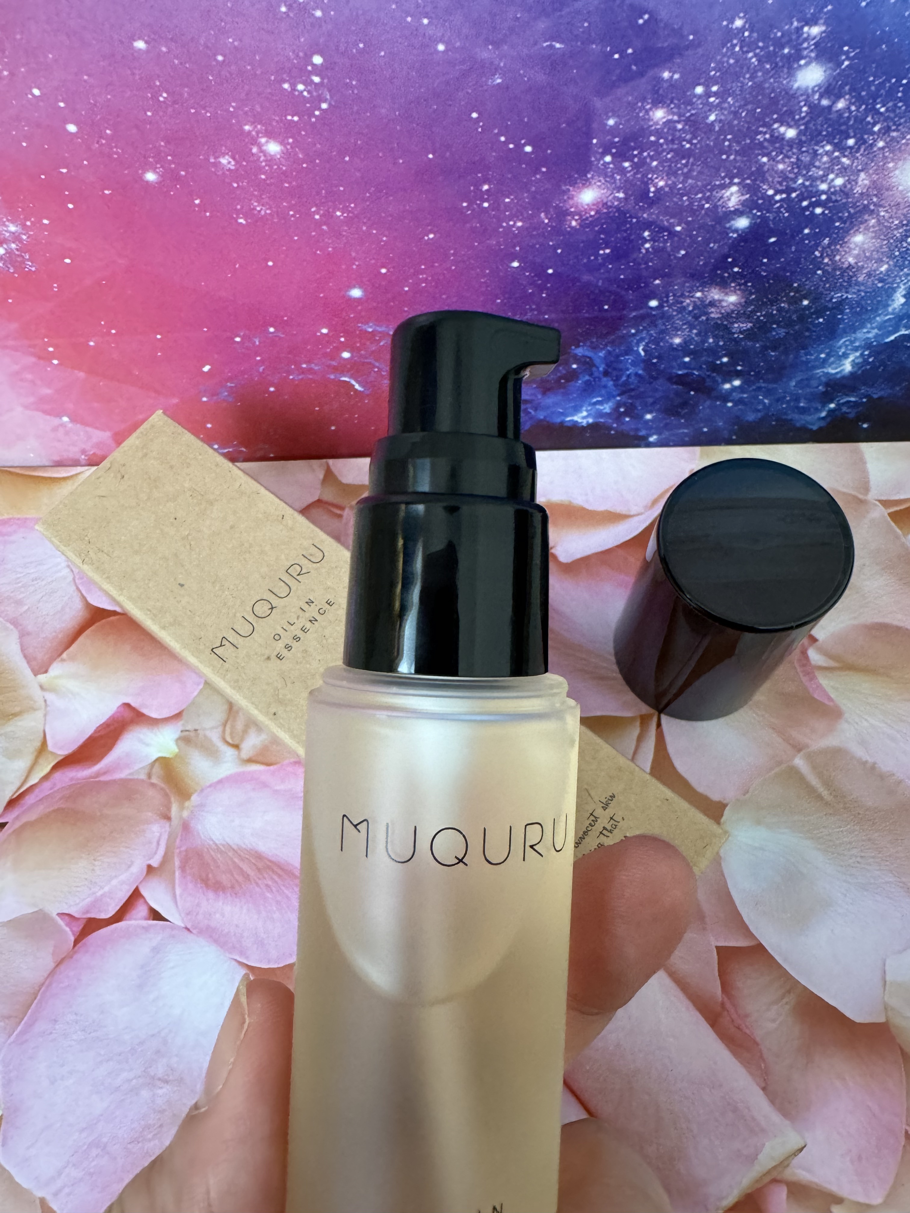 オイルインエッセンス/MUQURU/ブースター・導入液を使ったクチコミ（2枚目）