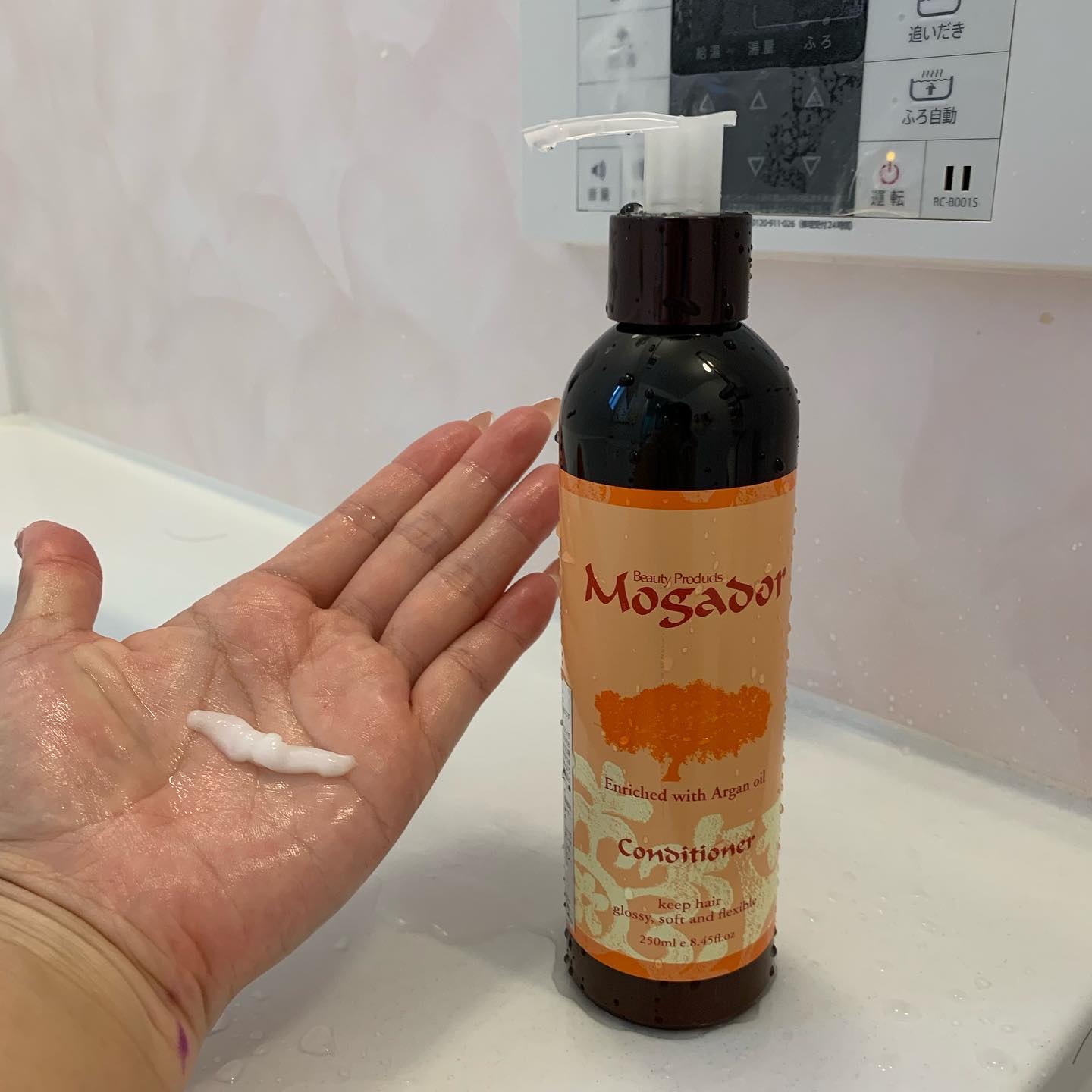 Mogador オイルシャンプー & オイルコンディショナー/Mogador/シャンプー・コンディショナーを使ったクチコミ（3枚目）