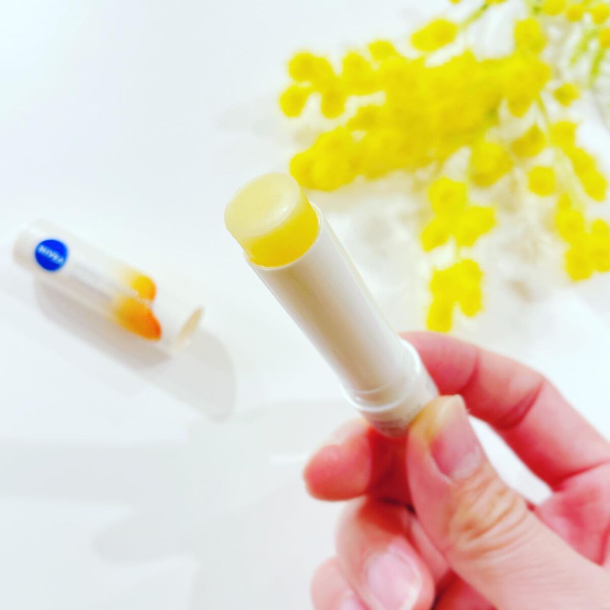 ニベア ディープモイスチャーリップ メルティタイプ/ニベア/リップクリームを使ったクチコミ（3枚目）