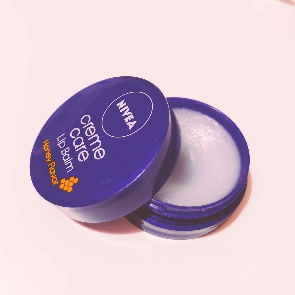 ニベア クリームケア リップバーム はちみつの香り/ニベア/リップケアを使ったクチコミ（2枚目）