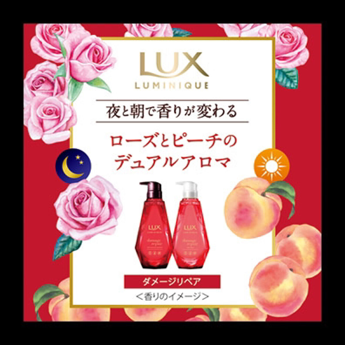 ルミニーク ダメージリペア シャンプー／トリートメント/LUX/市販シャンプーを使ったクチコミ（2枚目）