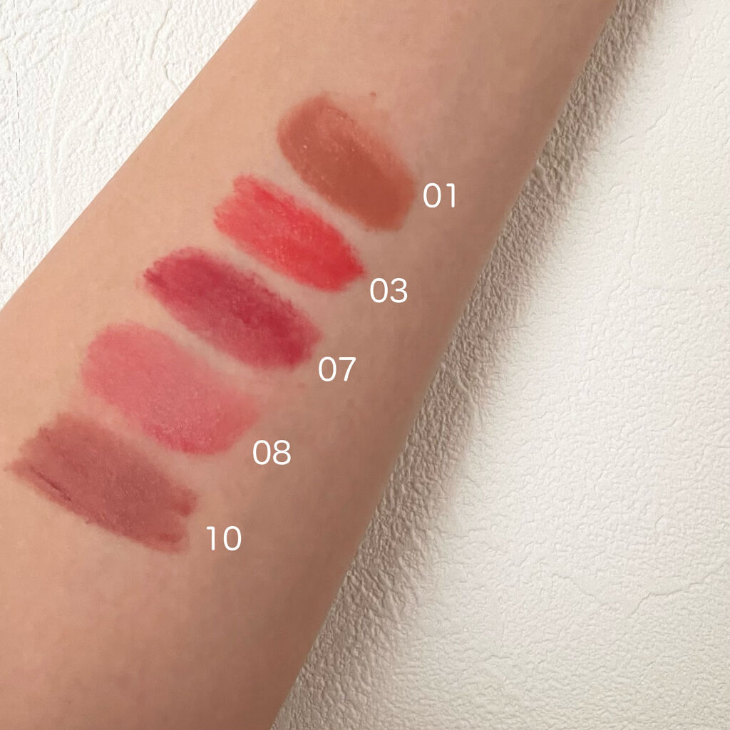 フィーティントスエード/fwee/リップティントを使ったクチコミ（2枚目）