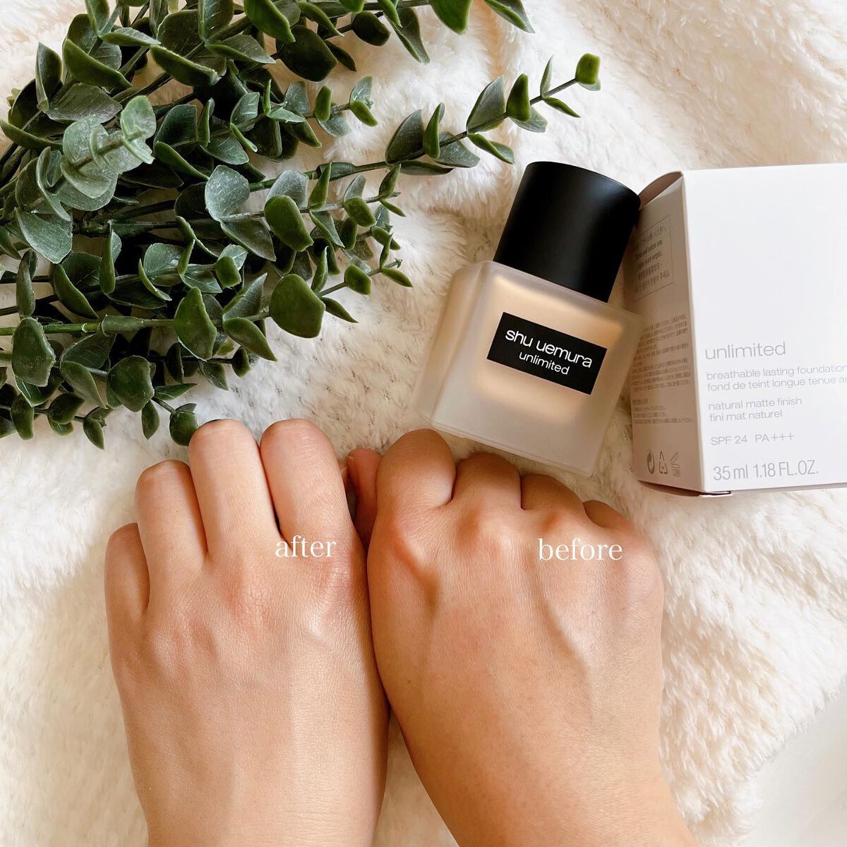 （旧）アンリミテッド ラスティング フルイド/shu uemura/リキッドファンデーションを使ったクチコミ（3枚目）