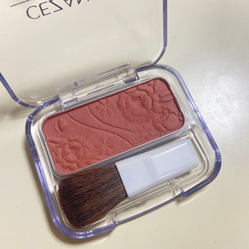 ナチュラル チークN/CEZANNE/パウダーチークを使ったクチコミ(2枚目)