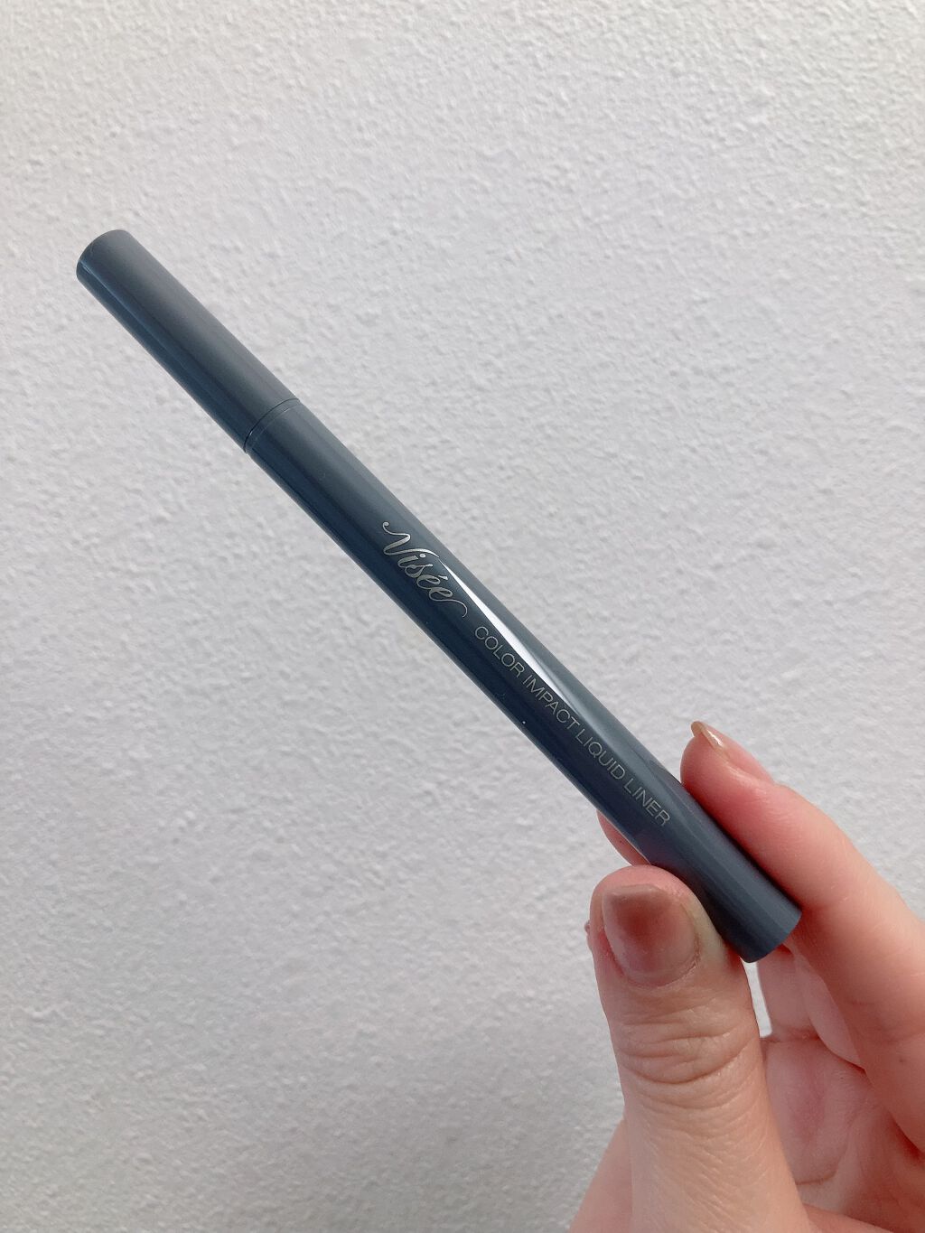 カラーインパクト リキッドライナー GY002(限定)/Visée/リキッドアイライナーを使ったクチコミ（2枚目）