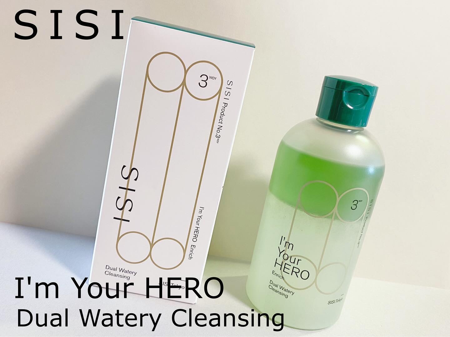 アイムユアヒーロー エンリッチ デュアルウォータリークレンジング/SISI/クレンジングウォーターを使ったクチコミ（1枚目）