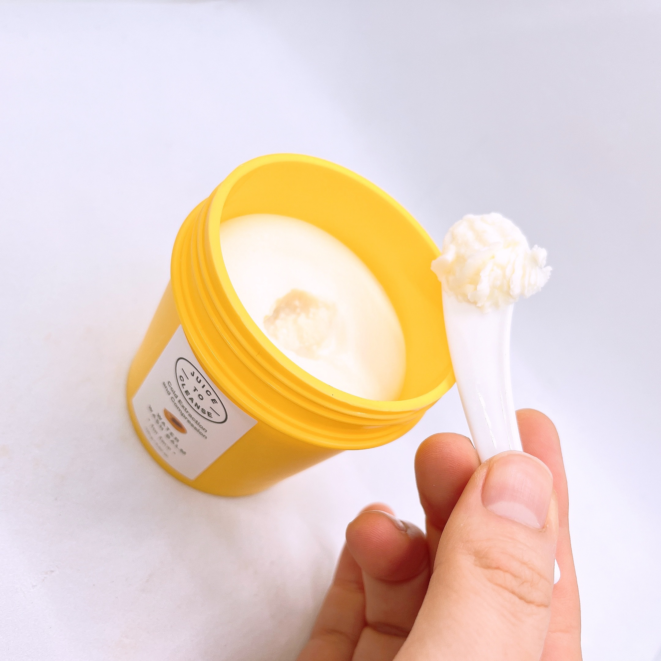 ウォーターウォッシュバーム/JUICE TO CLEANSE/スクラブ・ゴマージュを使ったクチコミ（3枚目）