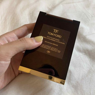 アイ カラー クォード/TOM FORD BEAUTY/パウダーアイシャドウを使ったクチコミ（5枚目）