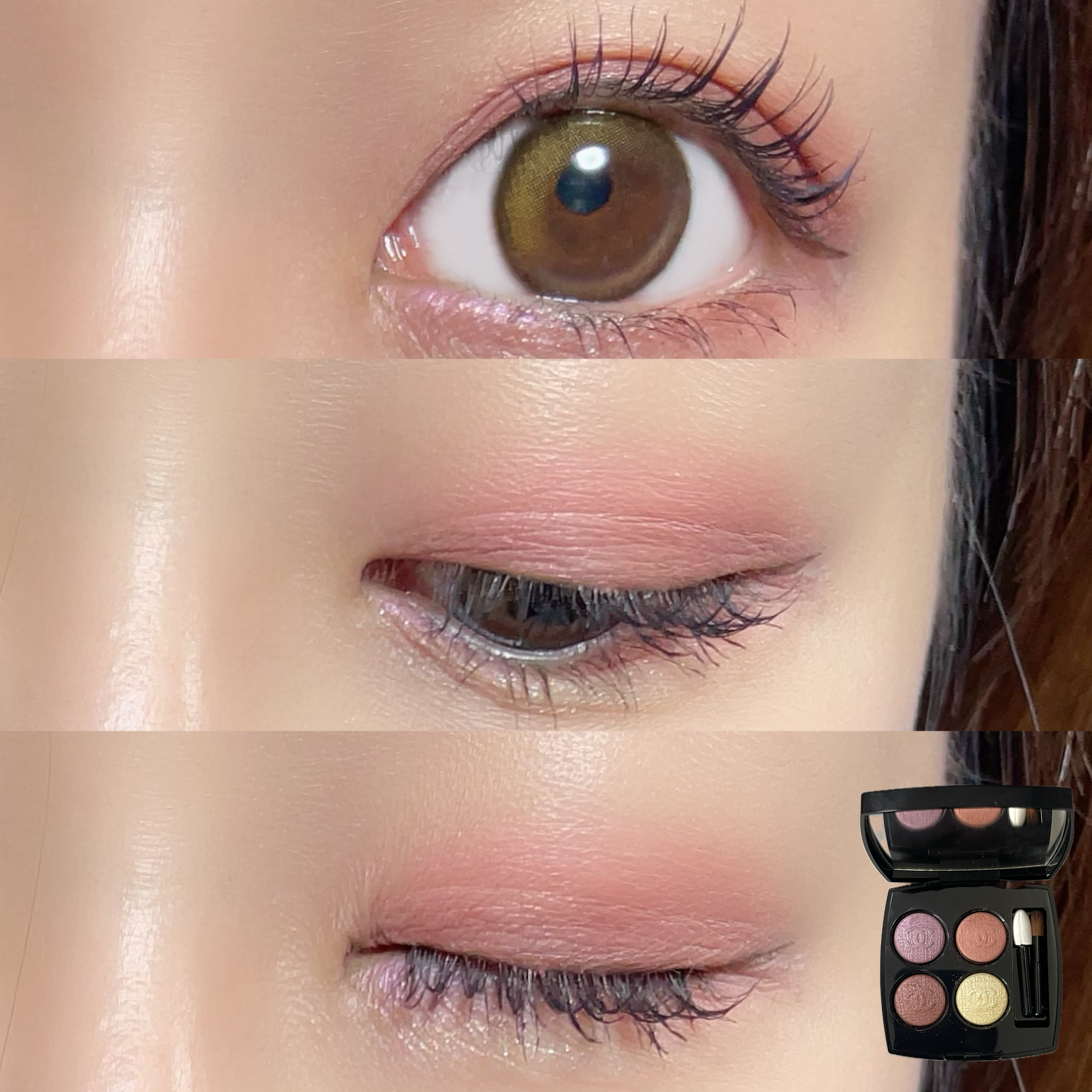 レ キャトル オンブル/CHANEL/アイシャドウパレットを使ったクチコミ（1枚目）