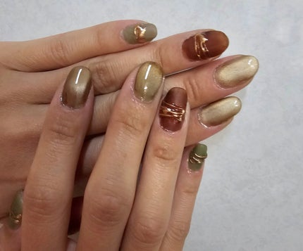 アイシングジェルネイル/セリア/ジェルネイルを使ったクチコミ(2枚目)