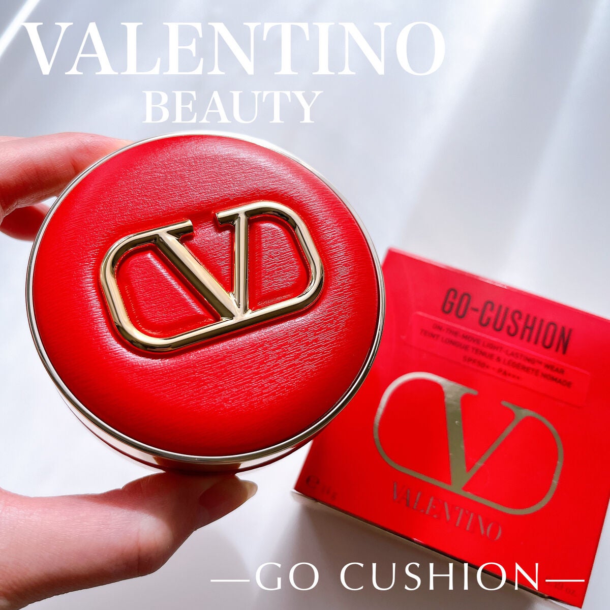 GO クッション/ヴァレンティノ ビューティ/クッションファンデーションを使ったクチコミ(1枚目)