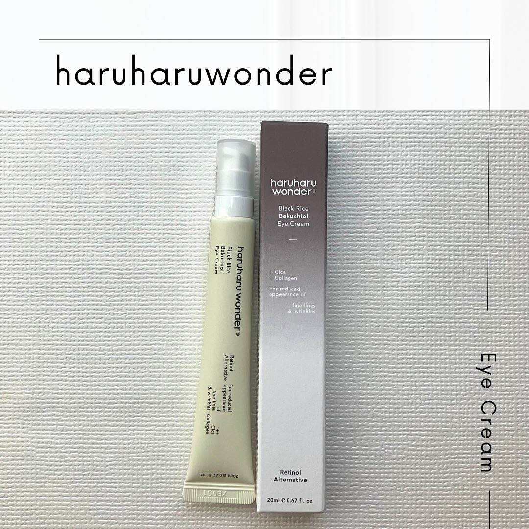 ブラックライスバクチオールアイクリーム/haruharu wonder/アイケア・アイクリームを使ったクチコミ（1枚目）