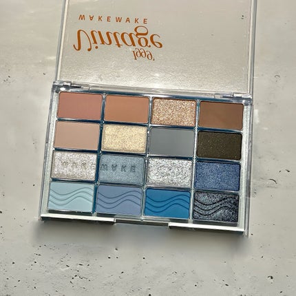 ソフトブラーリングアイパレット/wakemake/アイシャドウパレットを使ったクチコミ(6枚目)