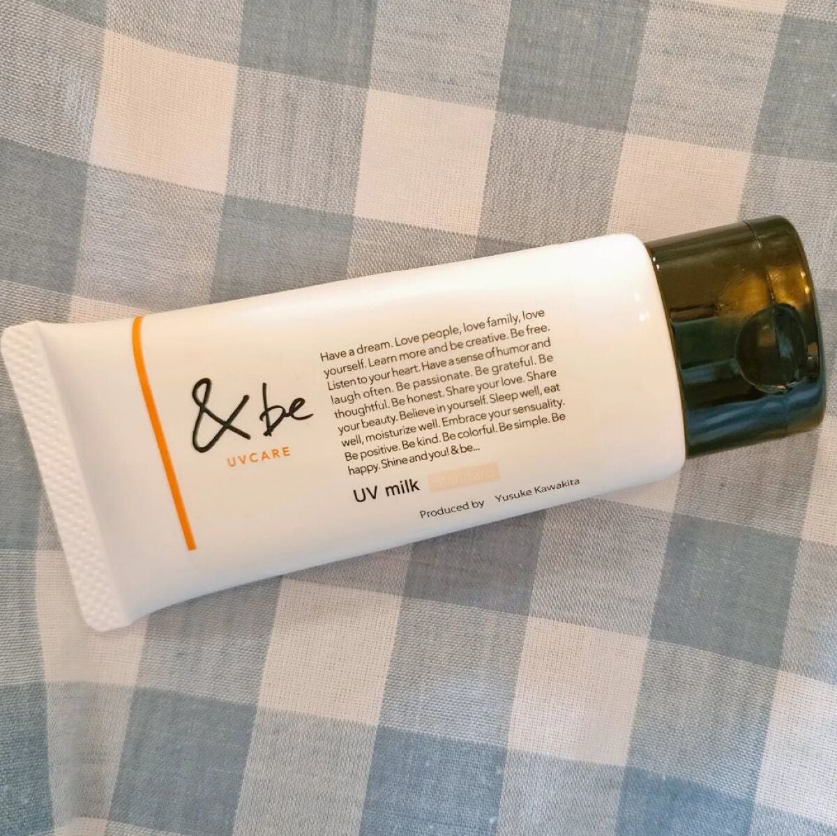 &be UVミルク/&be/日焼け止めミルクを使ったクチコミ(4枚目)