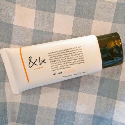 &be UVミルク/&be/日焼け止めミルクを使ったクチコミ(4枚目)