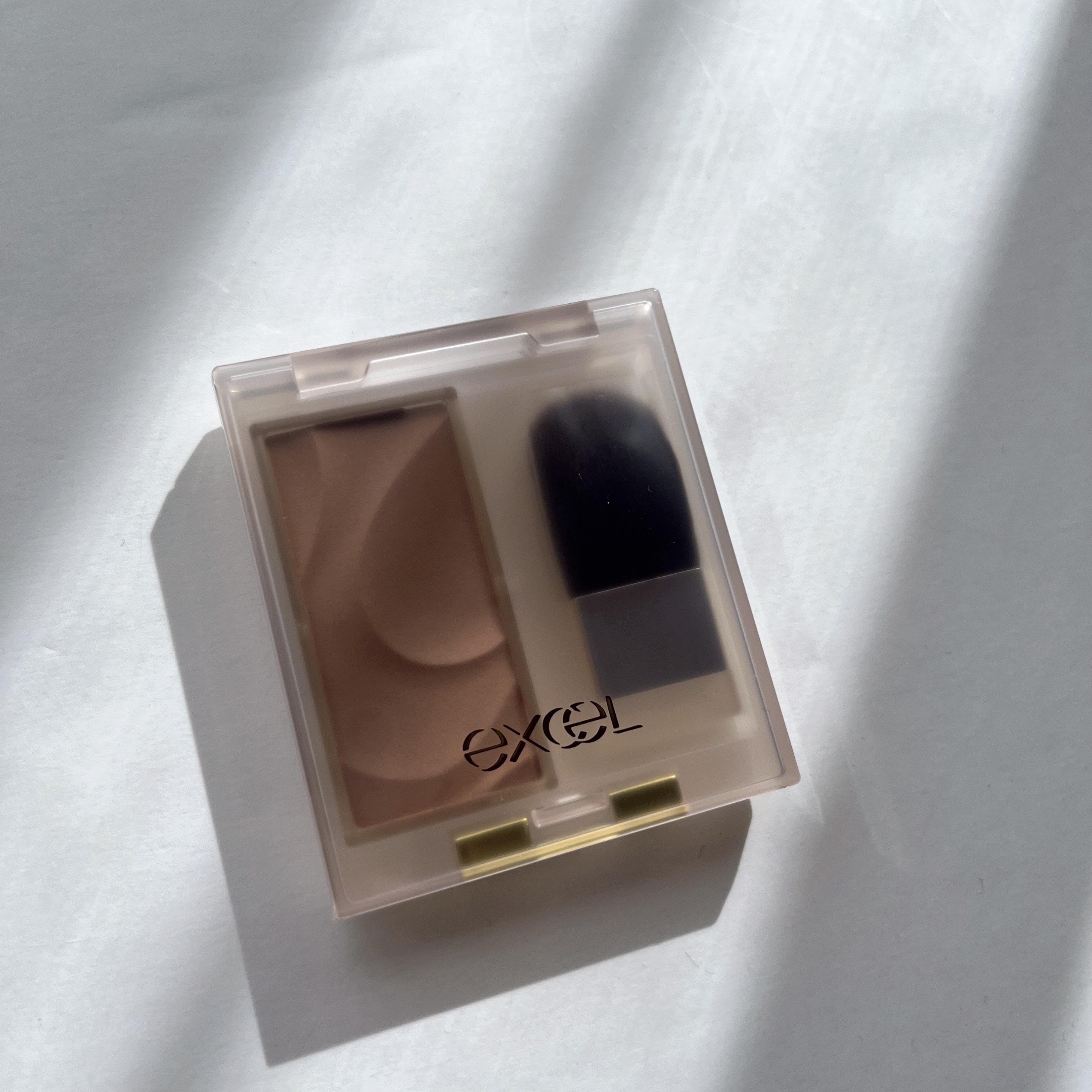 シームレストーン ブラッシュ SB04 トースト/excel/パウダーチークを使ったクチコミ（1枚目）