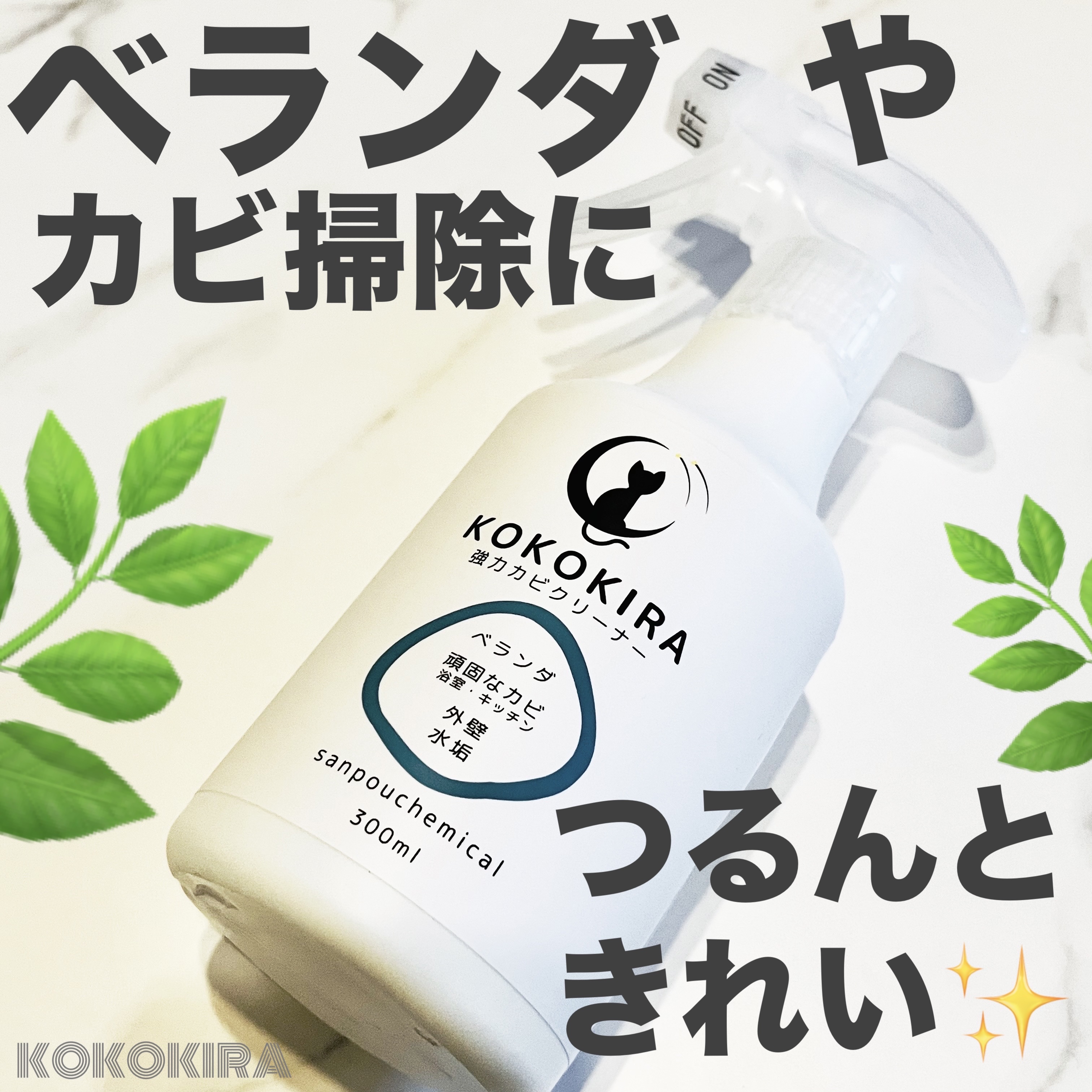 KOKOKIRA強力カビクリーナー/三宝ケミカル/その他を使ったクチコミ（1枚目）