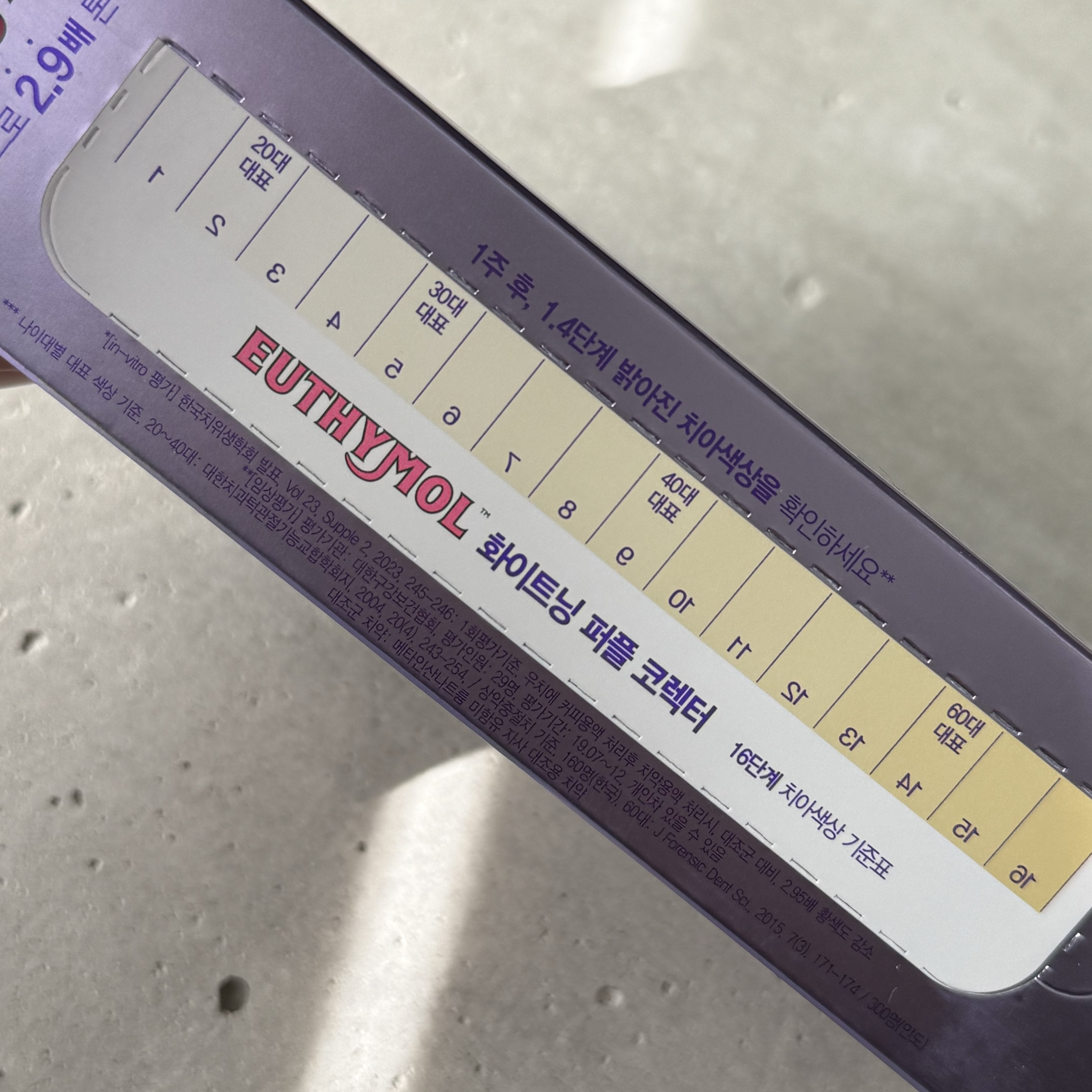 ホワイトパープル歯みがき ピーチフローラルミントの香り/EUTHYMOL/歯磨き粉を使ったクチコミ（2枚目）