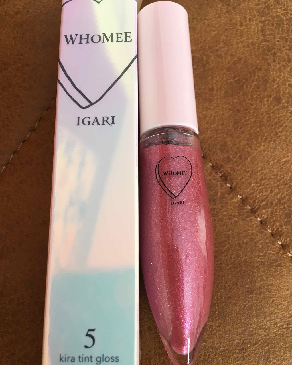 キラティントグロス/WHOMEE/リップティントを使ったクチコミ（1枚目）