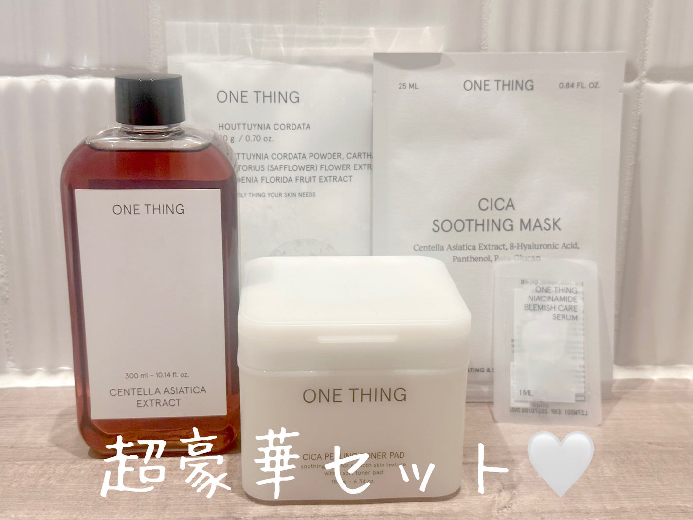 ツボクサ化粧水/ONE THING/化粧水を使ったクチコミ(5枚目)
