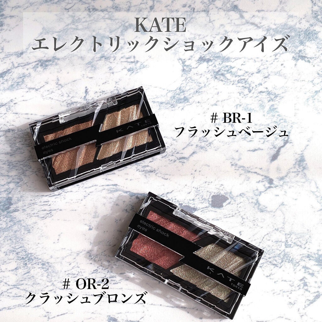 エレクトリックショックアイズ /KATE/アイシャドウパレットを使ったクチコミ(2枚目)
