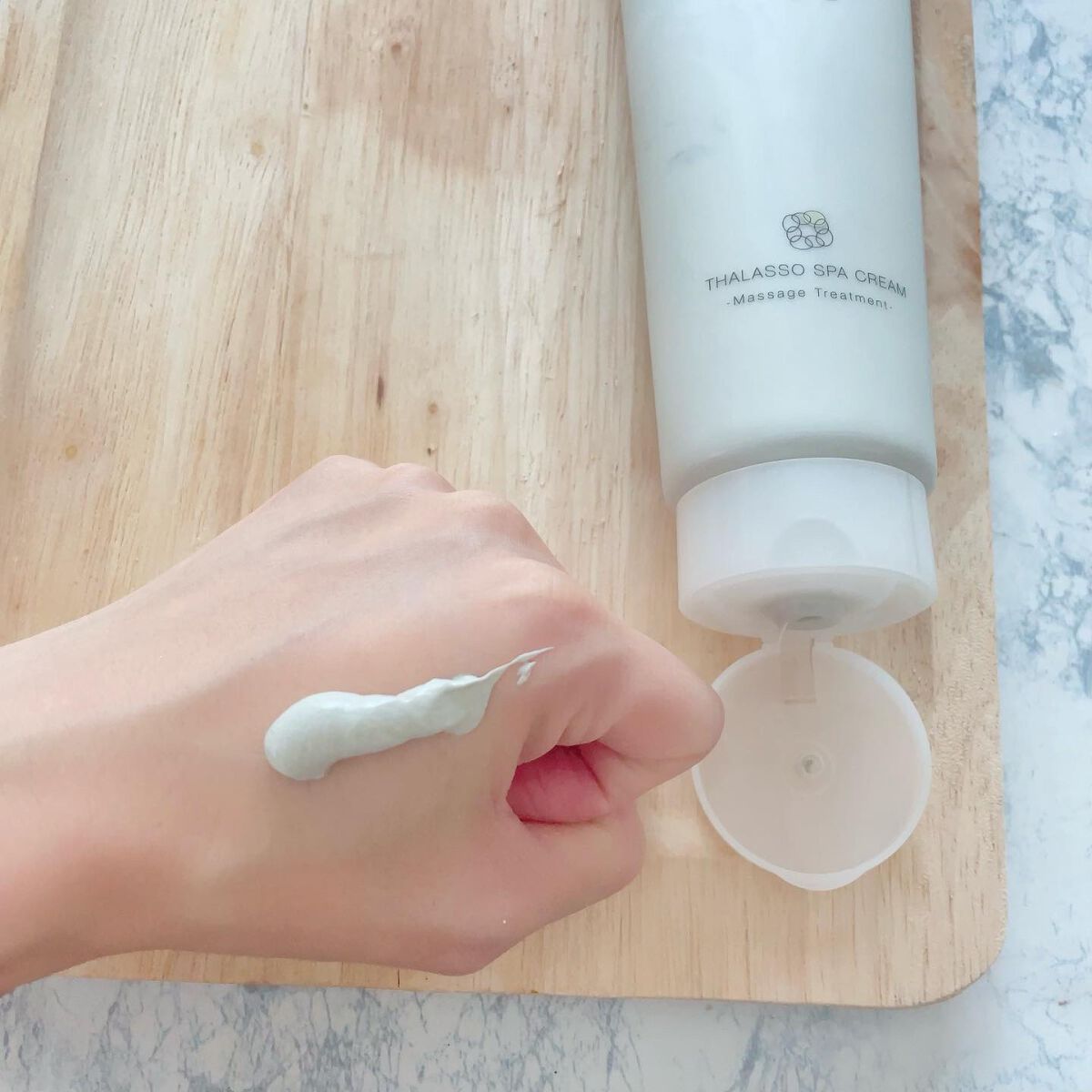 タラソ スパ クリーム/ines/洗い流すヘアトリートメントを使ったクチコミ(6枚目)