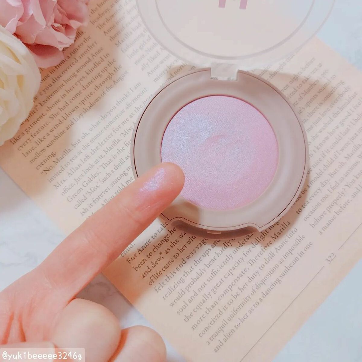 トゥルーディメンショングロウチーク/hince/パウダーチークを使ったクチコミ(3枚目)