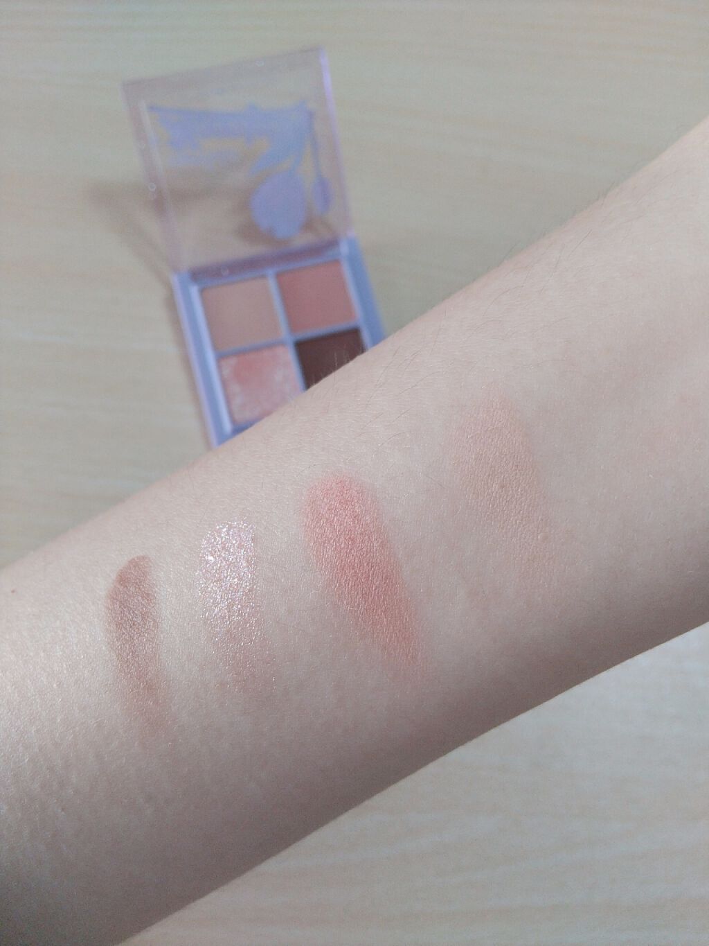 ベターザンアイズ/rom&nd/アイシャドウパレットを使ったクチコミ(2枚目)